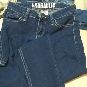 Size 3/4hydraulic skinny jeans
